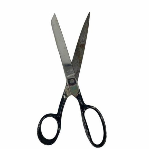 Lifedge 9” Sewing Scissors 6780 Forged Steel Italy Vintage Craft Collector - Picture 5 of 5